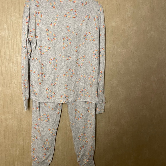 Pink Victoria’s Secret candycane, heart lounge set XS/XP - Picture 2 of 6